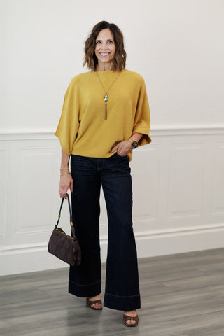 Kut from the Kloth Maya High Rise Fab Ab Wide Leg Jeans