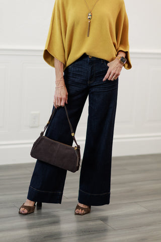 Kut from the Kloth Maya High Rise Fab Ab Wide Leg Jeans