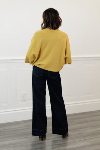 Kut from the Kloth Maya High Rise Fab Ab Wide Leg Jeans
