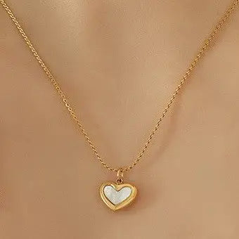 Tarnish Free Heart Necklace