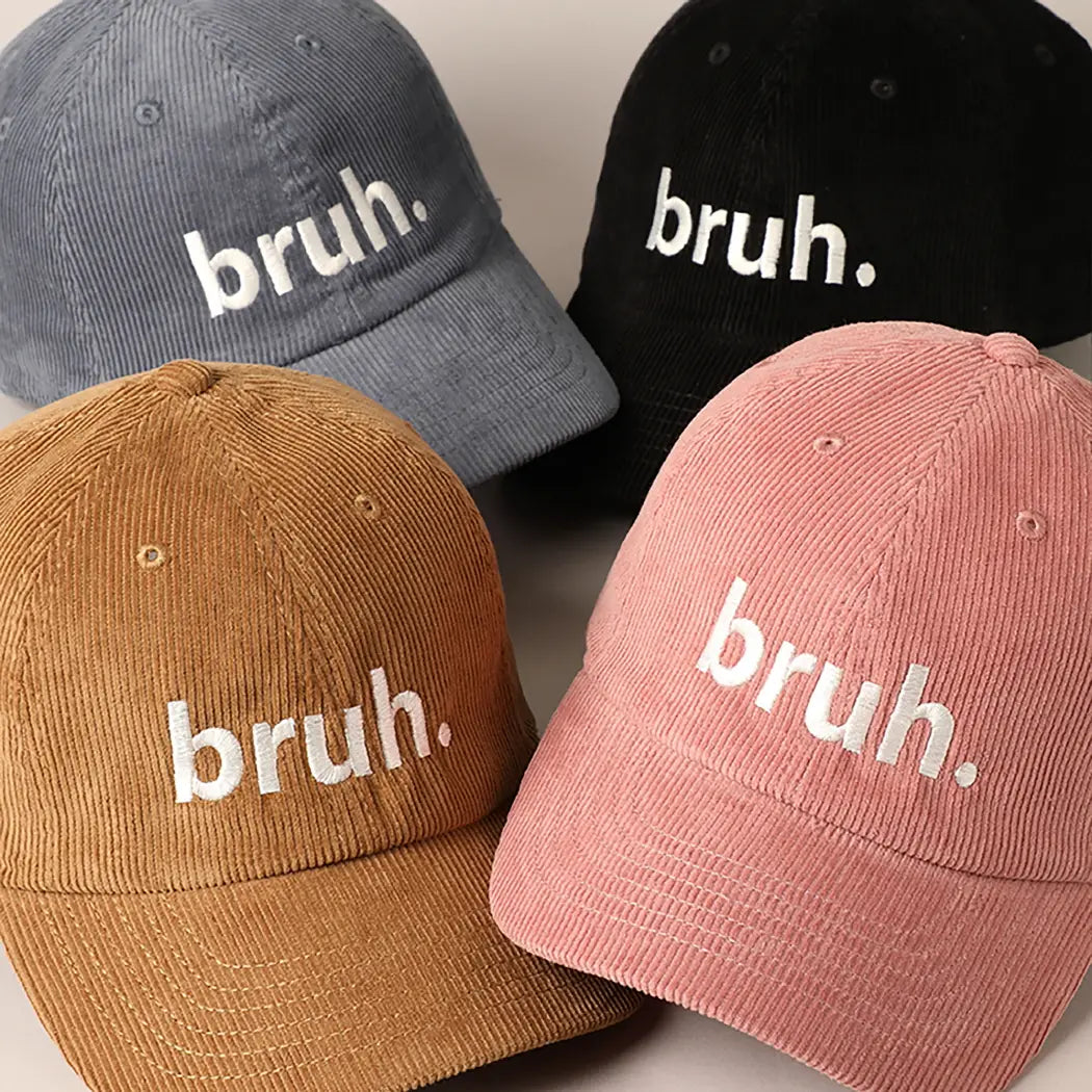 Corduroy Bruh Cap