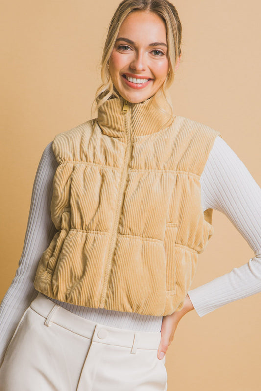 Corduroy Vest