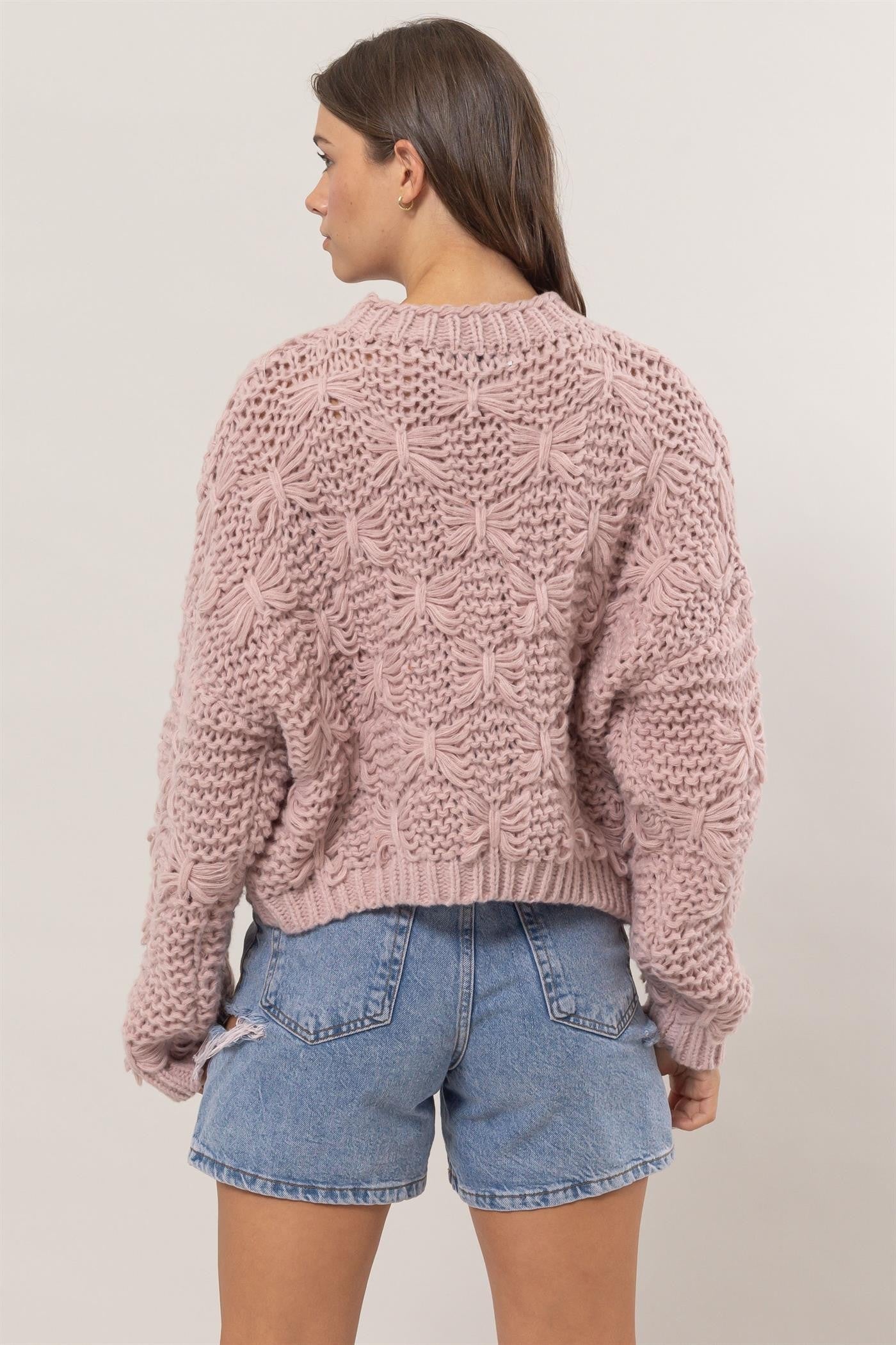 Chunky Cable Knit Sweater