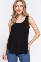 Curvy Sleeveless Round Neck Top
