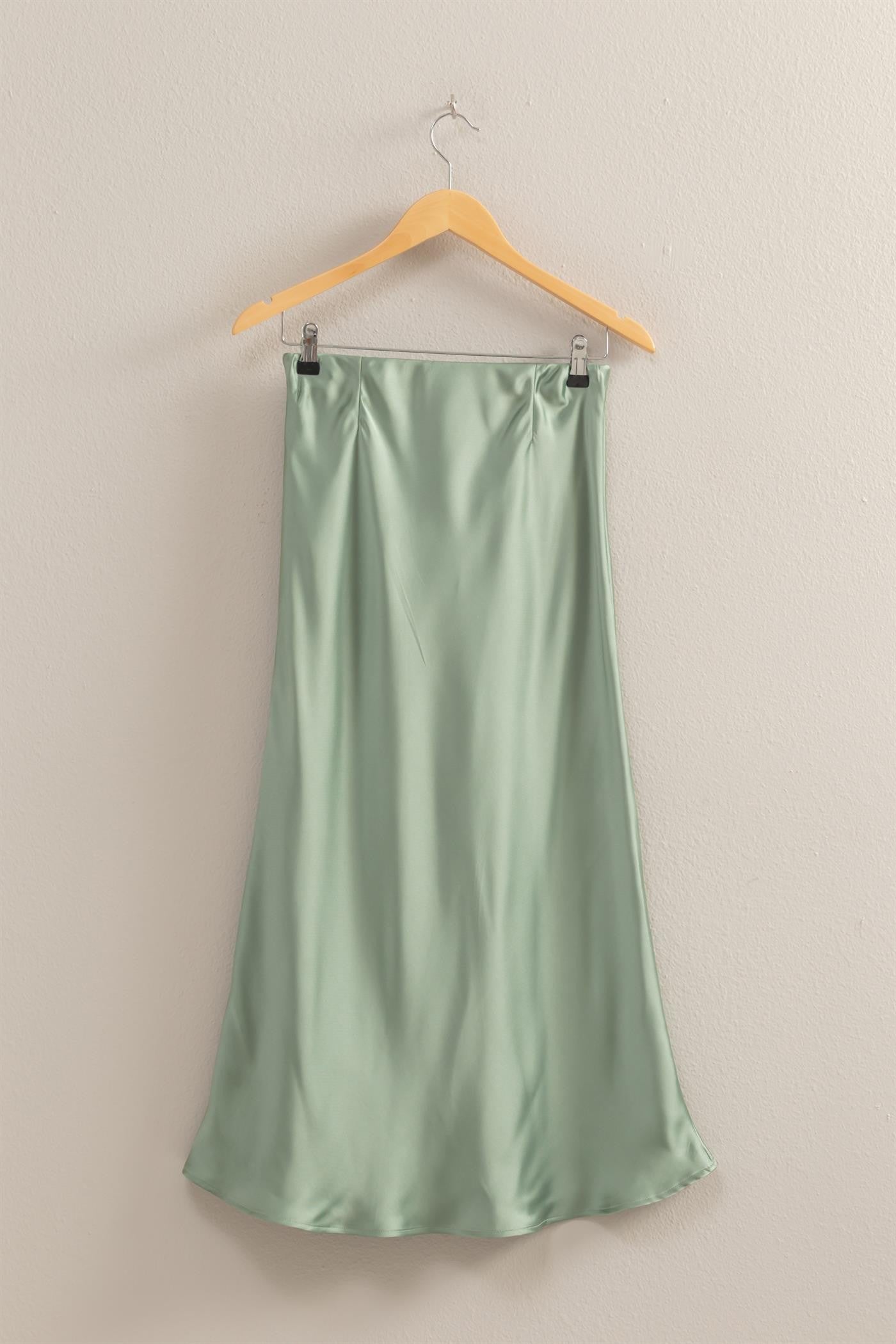 Satin Maxi Skirt