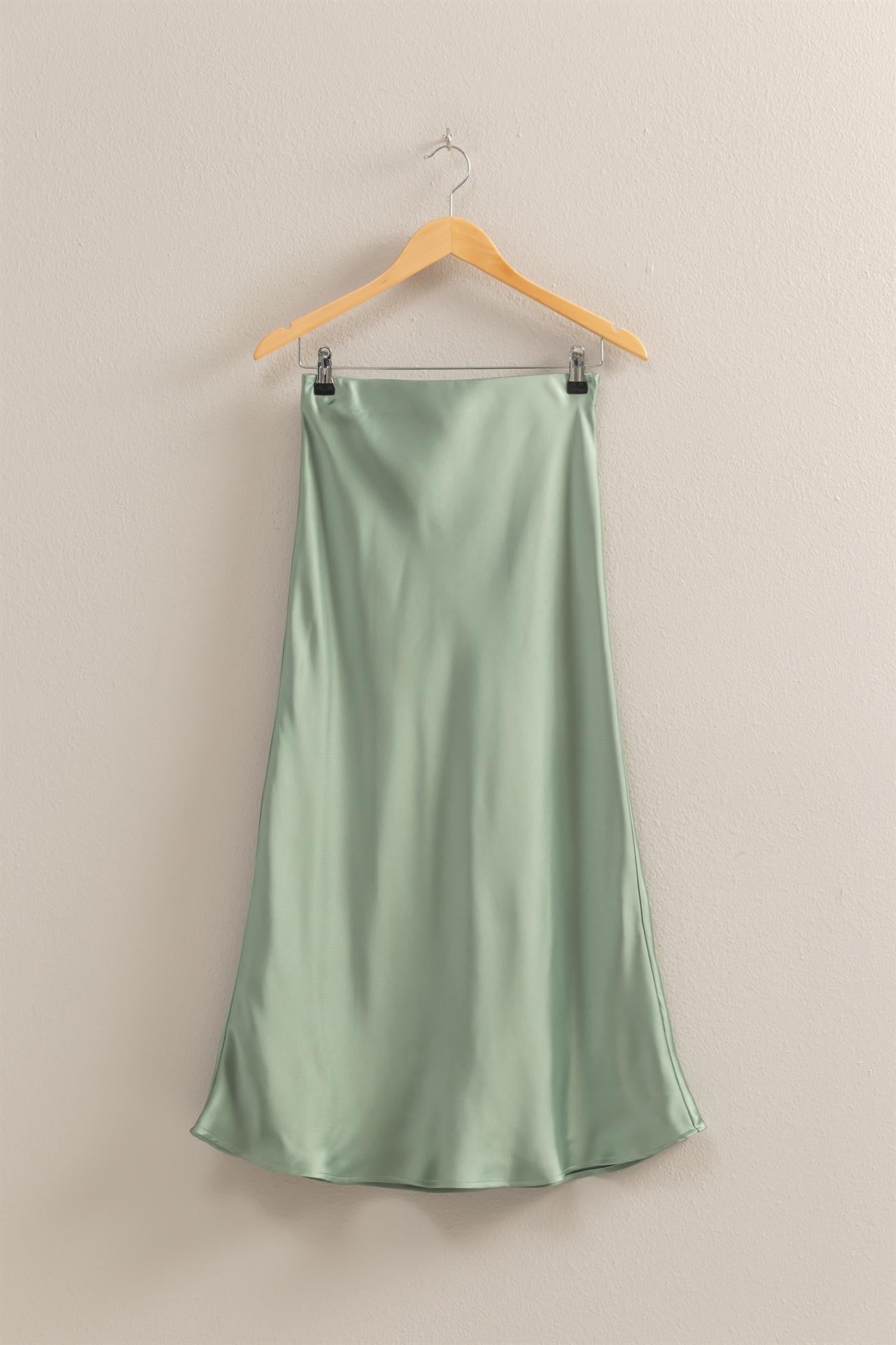 Satin Maxi Skirt