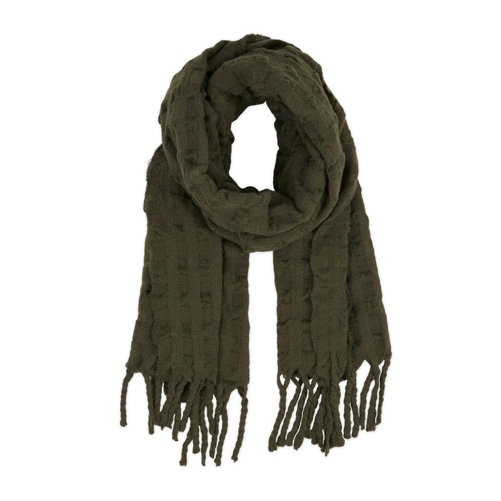 Hailey Scarf in Olive Green