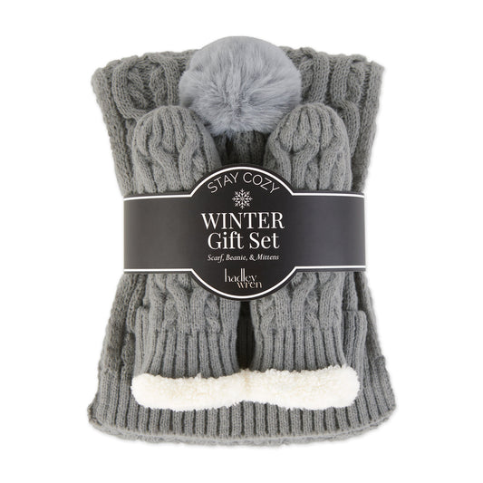 Winter Gift Set in Gray