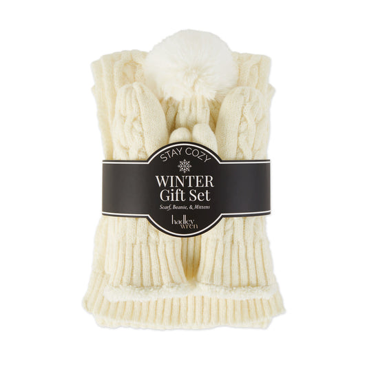 Winter Gift Set in Cream