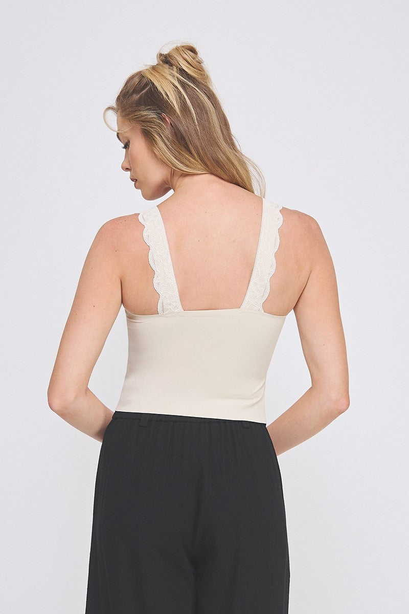 Scallop Edge Lace Bralette