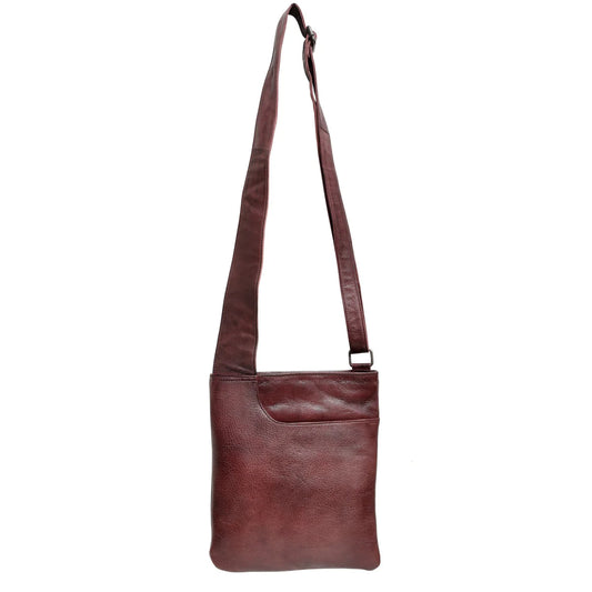 Athena Crossbody in Oxblood