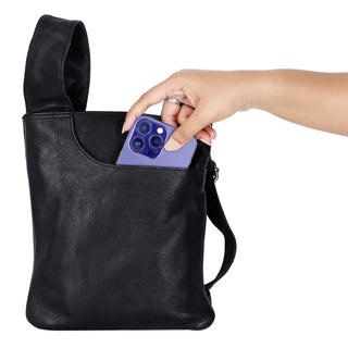 Athena Crossbody in Brown