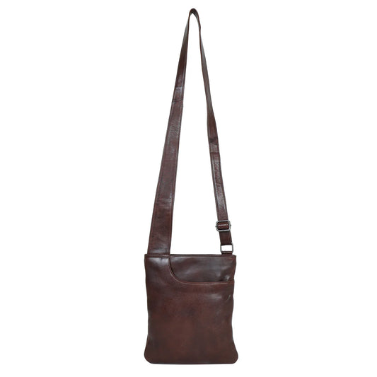 Athena Crossbody in Brown