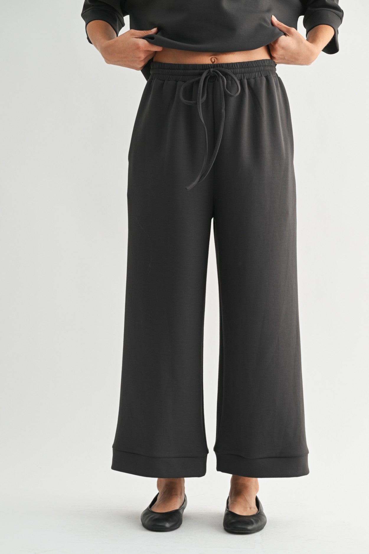 Scuba Pants in Charcoal