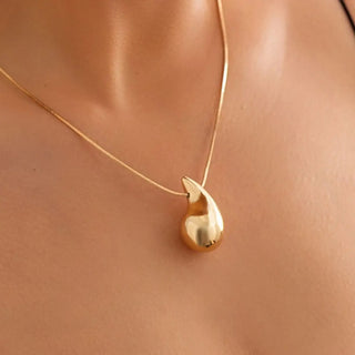 Chunky Teardrop Necklace