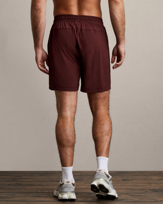 Rhone 7" Pursuit Short - Unlined in Cherry Bark