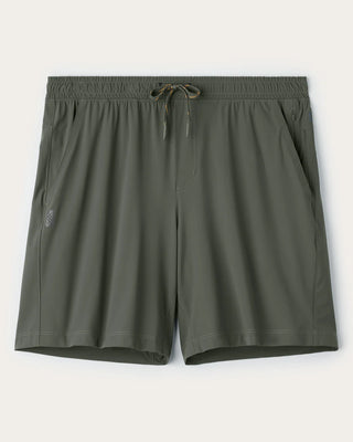 Rhone 7" Pursuit Short - Unlined in Olive Shadow