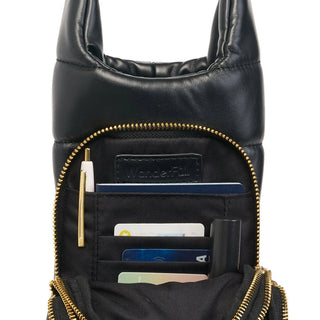 Black Vegan Leather Hydrobag® with Strap Bundle