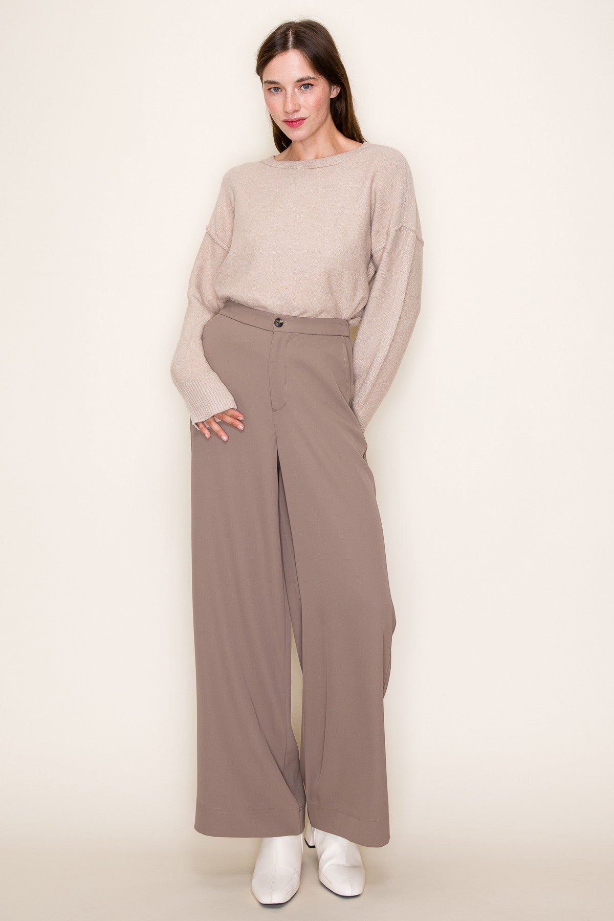 Dressy Waist Band Pants