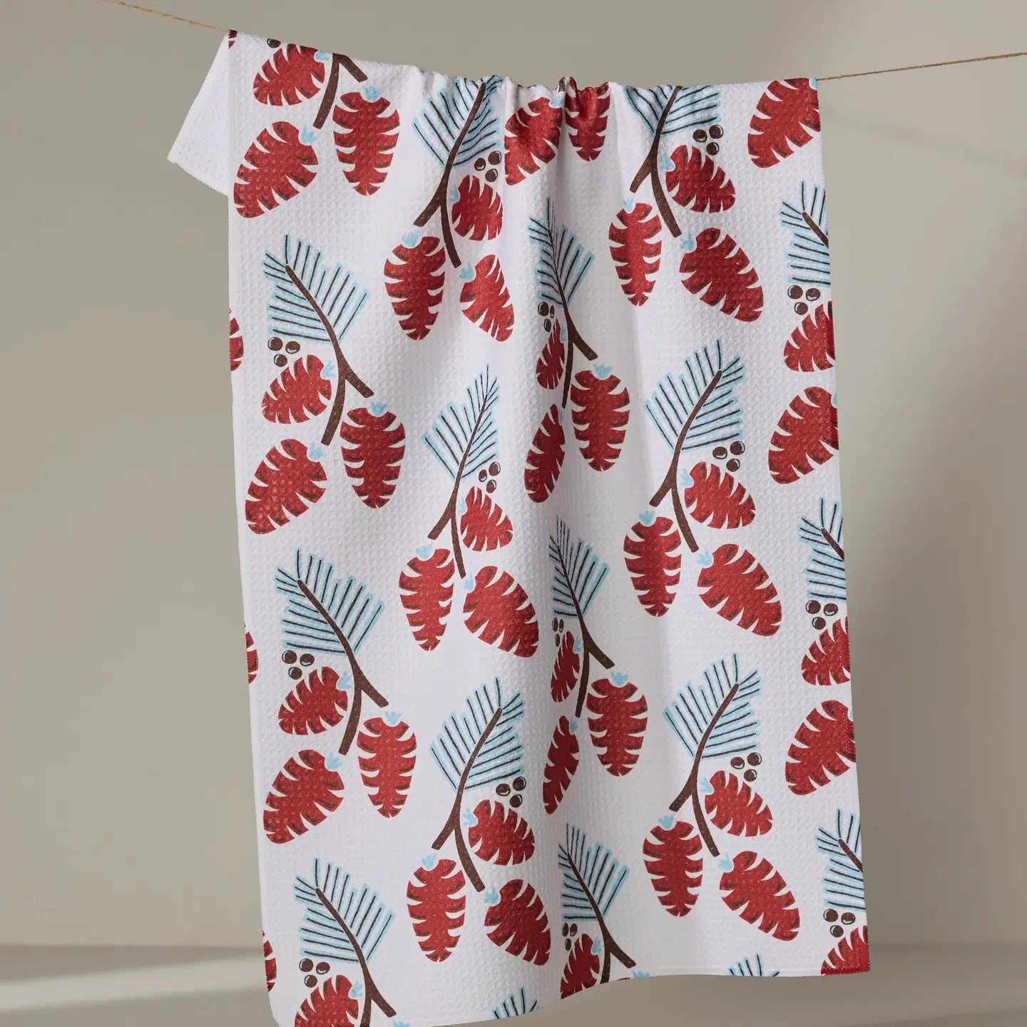 Winter Forage Tea Towel