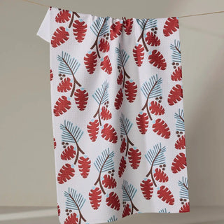 Winter Forage Tea Towel