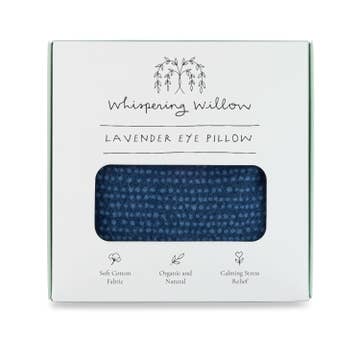 Lavender Eye Pillow in Deep Blue