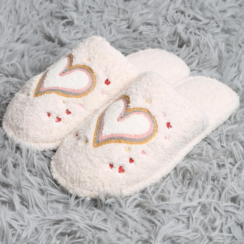 Heart Printed Slippers
