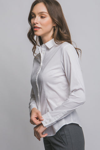 Long Sleeve Fitted Shirt