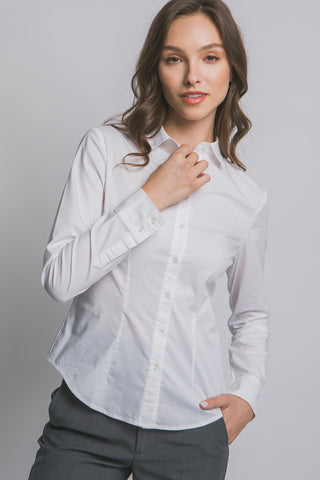 Long Sleeve Fitted Shirt