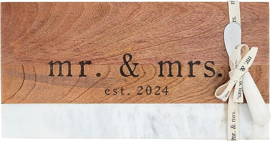 Mr. & Mrs. est. 2024 Board