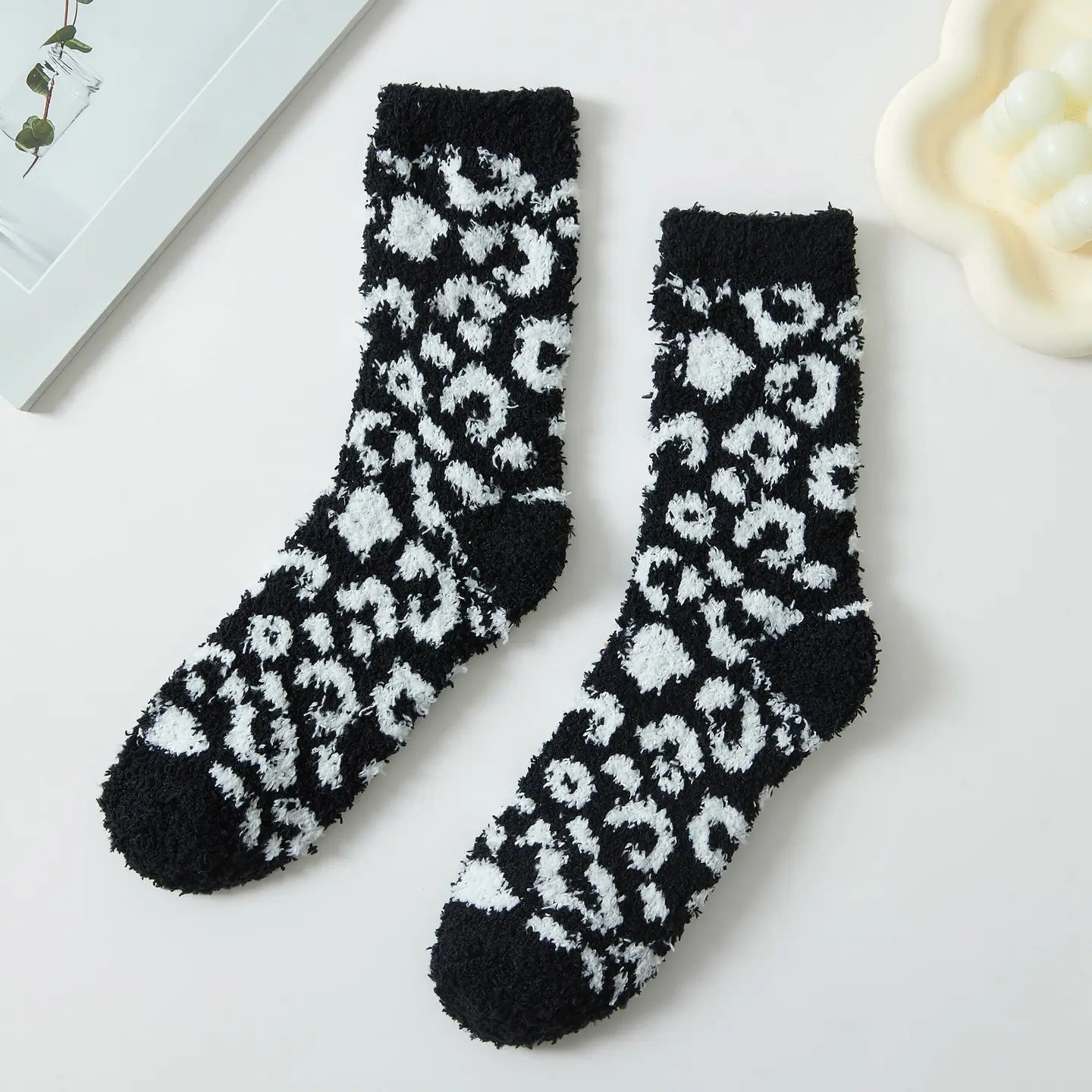 Leopard Pattern Cozy Socks