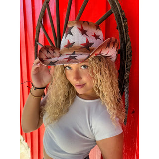 Ombre Star Cowboy Hat