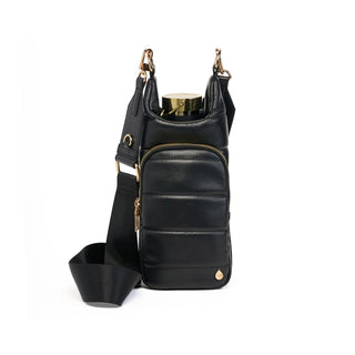 Black Vegan Leather Hydrobag® with Strap Bundle