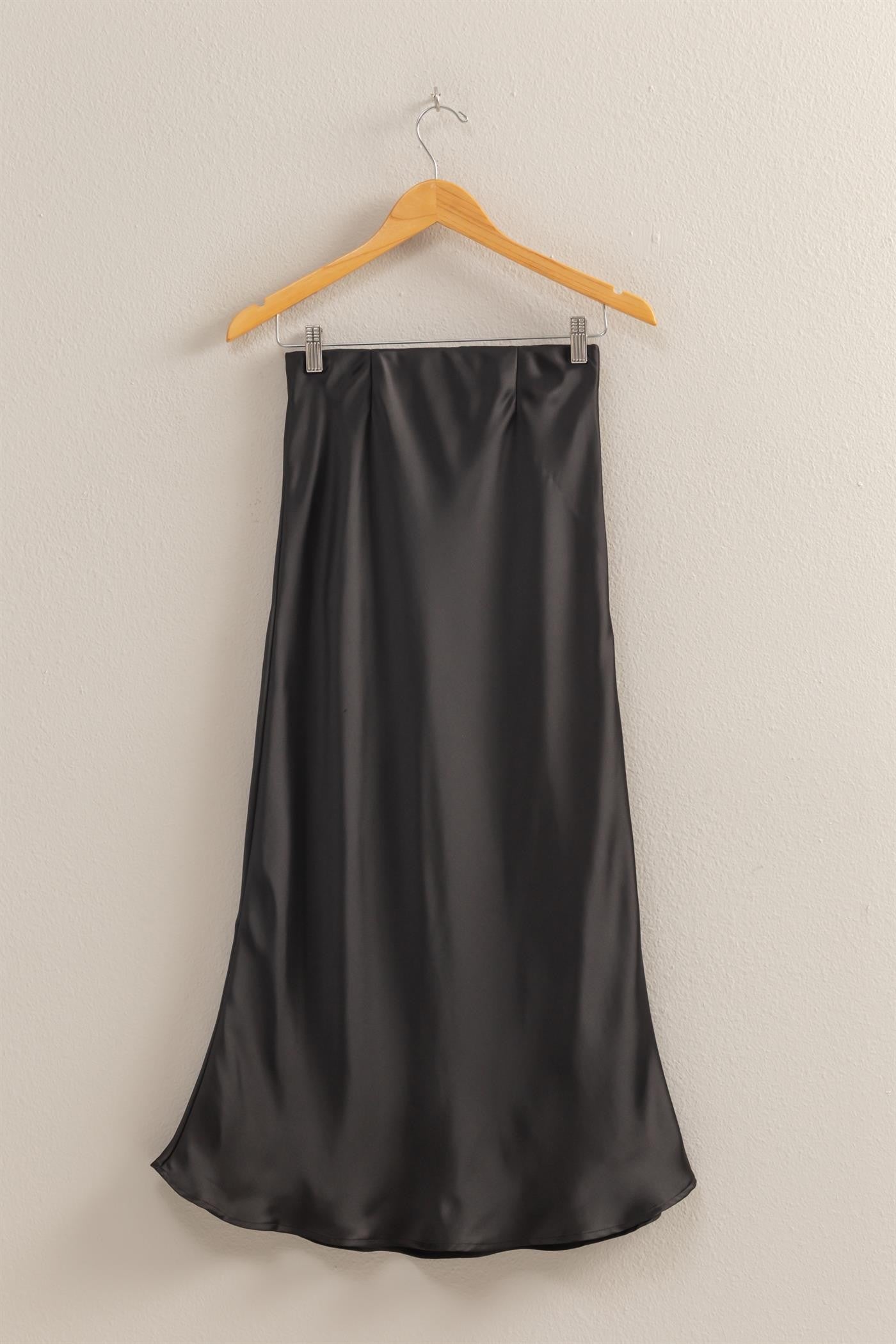 Satin Maxi Skirt