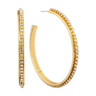 Rhinestone Hoops
