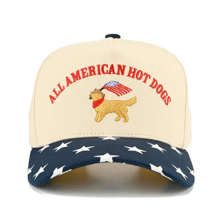All American Hot Dogs Trucker Hat in Navy