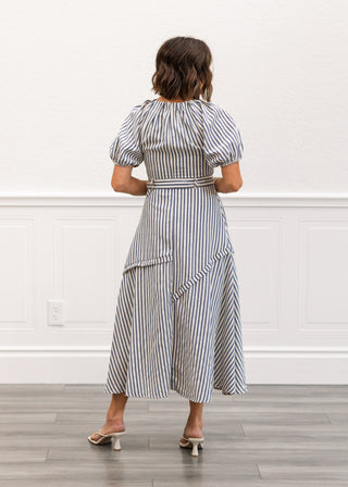 Navy Stripe Dress