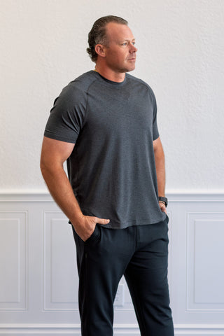 Atompshere Tee in Pine Grey Heather