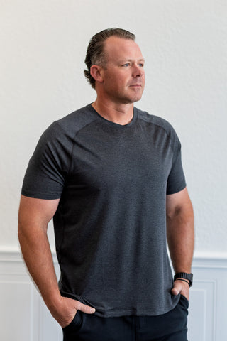 Atompshere Tee in Pine Grey Heather