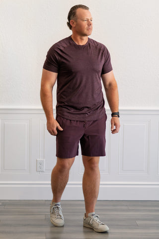 Atompshere Tee in Mulberry Heather