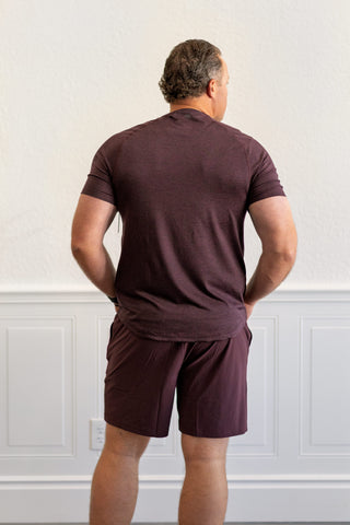 7" Pursuit Short - Unlined in Mulberry