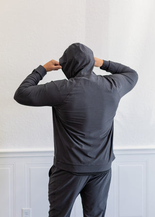 Atmosphere Midweight Hoodie in Asphalt