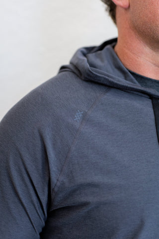 Atmosphere Midweight Hoodie in Asphalt