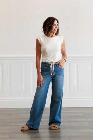 Maya High Waist Wide Leg Jeans