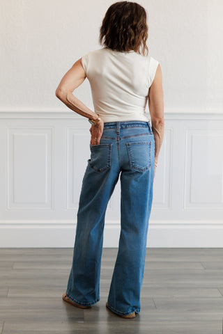 Maya High Waist Wide Leg Jeans