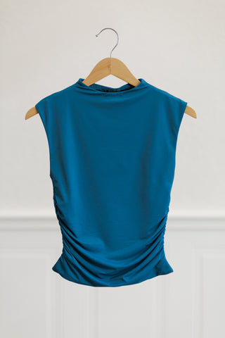 Extended Sleeve Funnel Neck Top