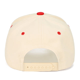 American Made 1776 Trucker Hat in Red Polka