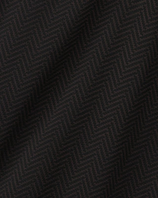 Apres Seamless Top in Dk. Espresso Herringbone