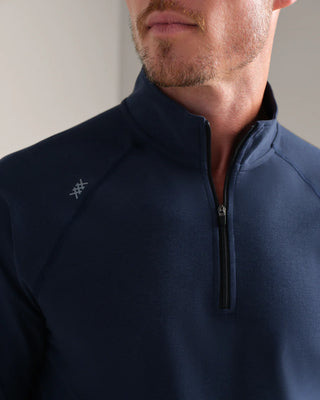 Atmosphere Midweight 1/4 Zip in Navy