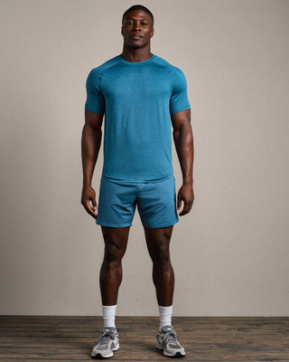 Atompshere Tee in Ash Blue